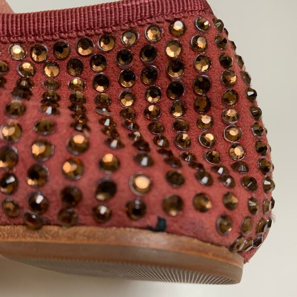 Tory Burch Gemstone Leather Ballet Flats - Picture 8 of 9